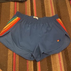 aviator nation workout shorts worn once size medium